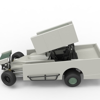 NE Outlaw Dirt Modified stock car V2 while turning 1:25 - Thumbnail 8