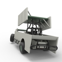 NE Outlaw Dirt Modified stock car V2 while turning 1:25 - Thumbnail 12