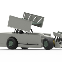 NE Outlaw Dirt Modified stock car V2 while turning 1:25 - Thumbnail 21