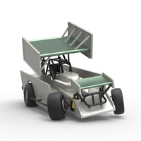 NE Outlaw Dirt Modified stock car V2 while turning 1:25 - Thumbnail 22