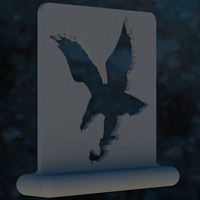 3D Art Eagle Stencil - Thumbnail 11