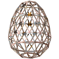 Wireframe Shape Geometric Egg - Thumbnail 12