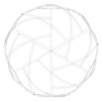 Wireframe Shape Geometric Volley Ball - Thumbnail 2