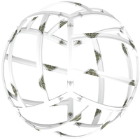 Wireframe Shape Geometric Volley Ball - Thumbnail 13