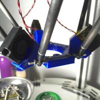 Rostock Max Effector Platform - Fan Shroud Combo - Thumbnail 2