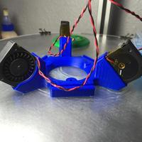 Rostock Max Effector Platform - Fan Shroud Combo - Thumbnail 3