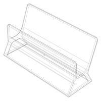 Plastic Card Holder Stand - Thumbnail 2