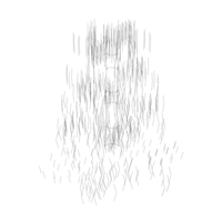 Plastic Snowflake Tree - Thumbnail 3