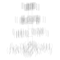 Plastic Snowflake Tree - Thumbnail 6
