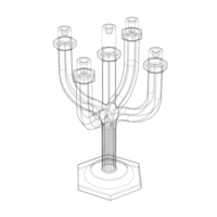 Hexagonal Candle Tree Holders - Thumbnail 3