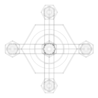 Hexagonal Candle Tree Holders - Thumbnail 10