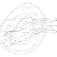 Wireframe Shape Hexagonal Trefoil Knot - Thumbnail 3