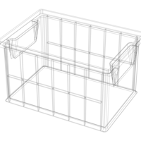 Stackable Storage Bin Capacity 2 Litres - Thumbnail 3