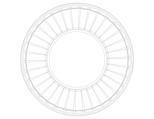 Faceted Plastic Mug 3D Print 543608