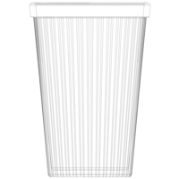 Faceted Plastic Mug - Thumbnail 8