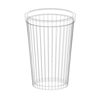 Faceted Plastic Mug - Thumbnail 9