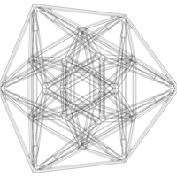 Wireframe Shape Geometric 24-Cell - Thumbnail 4
