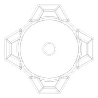 Plastic Stool Small Bench - Thumbnail 4