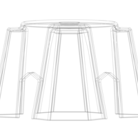 Plastic Stool Small Bench - Thumbnail 6