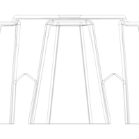 Plastic Stool Small Bench - Thumbnail 8
