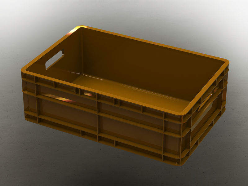 Stackable Storage Box Capacity 40 Liters