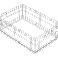 Stackable Storage Box Capacity 40 Liters - Thumbnail 4