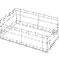 Stackable Storage Box Capacity 40 Liters - Thumbnail 5