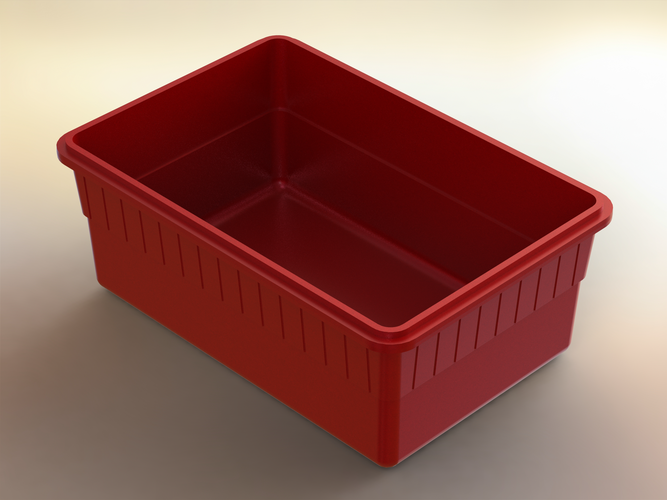 Stackable Storage Box Capacity 1 Liter 3D Print 543677