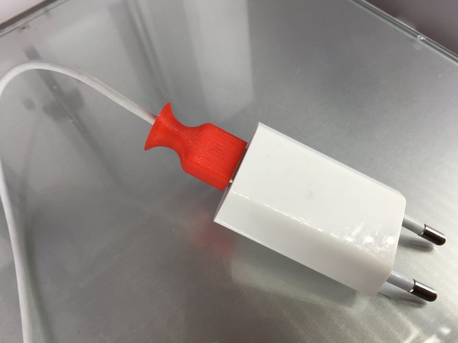 Apple USB-Connector Anti-Bending Thing 3D Print 54370