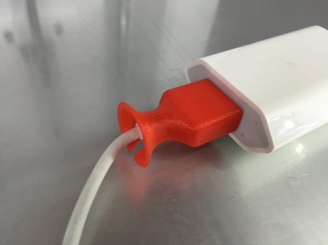 Apple USB-Connector Anti-Bending Thing 3D Print 54371