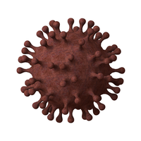 Virus Shaped Stress Ball 5 Inch - Thumbnail 2