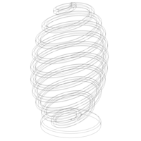 Hexagon Geometric Spring Art - Thumbnail 3