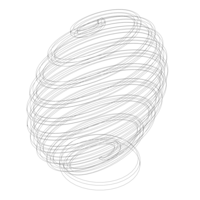 Hexagon Geometric Spring Art - Thumbnail 4