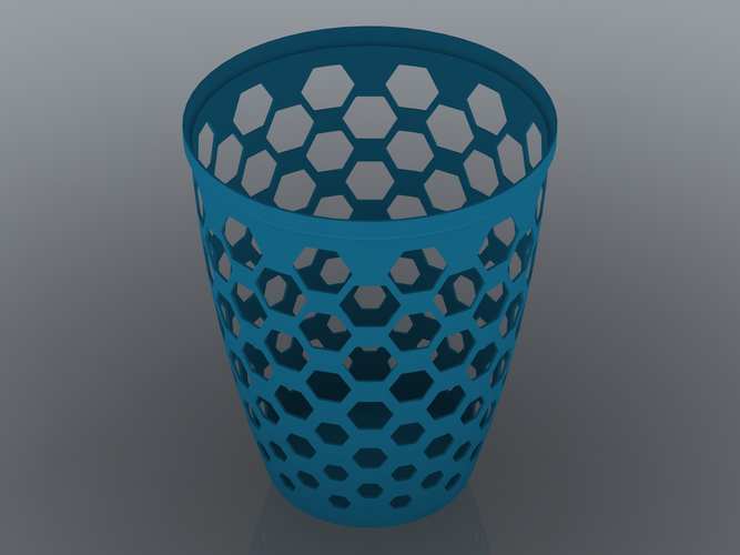 Multi-Purpose Round Basket 25 cm Width 3D Print 543777