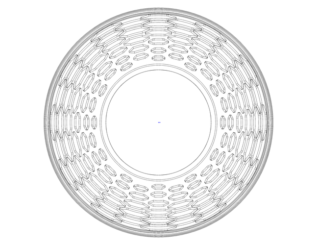 Multi-Purpose Round Basket 25 cm Width 3D Print 543782