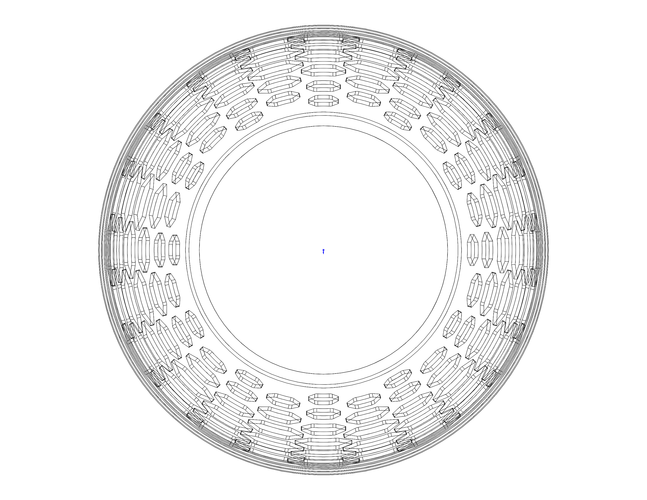 Multi-Purpose Round Basket 25 cm Width 3D Print 543788