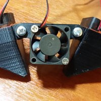E3D v5 cooler and filament cooler with blowing angle ajustment - Thumbnail 2