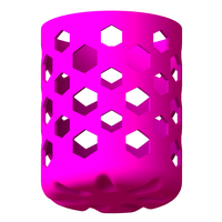 Plastic Office Pen Holder 8 cm - Thumbnail 2