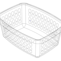 Multi-Purpose Home Storage Basket 65CM Width - Thumbnail 2
