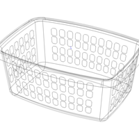 Multi-Purpose Home Storage Basket 65CM Width - Thumbnail 3