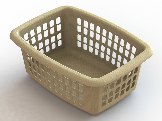 Multi-Purpose Home Storage Basket 65CM Width 3D Print 543852