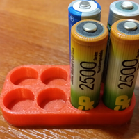 Set of Battery Organizers sizes AA & AAA - Thumbnail 2