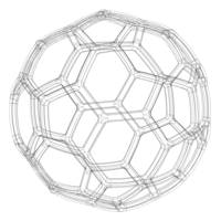 Wireframe Shape Geometric Soccer Ball - Thumbnail 4