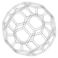 Wireframe Shape Geometric Soccer Ball - Thumbnail 12