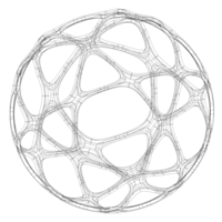 Wireframe Shape Geometric Sports Ball - Thumbnail 4