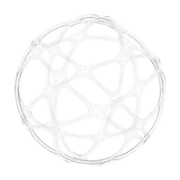 Wireframe Shape Geometric Sports Ball - Thumbnail 5