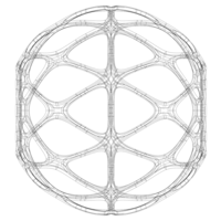 Wireframe Shape Geometric Sports Ball - Thumbnail 6
