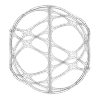 Wireframe Shape Geometric Sports Ball - Thumbnail 7