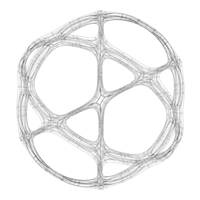 Wireframe Shape Geometric Sports Ball - Thumbnail 8