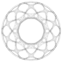 Wireframe Shape Geometric Sports Ball - Thumbnail 10